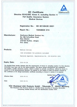 European CE Certificate